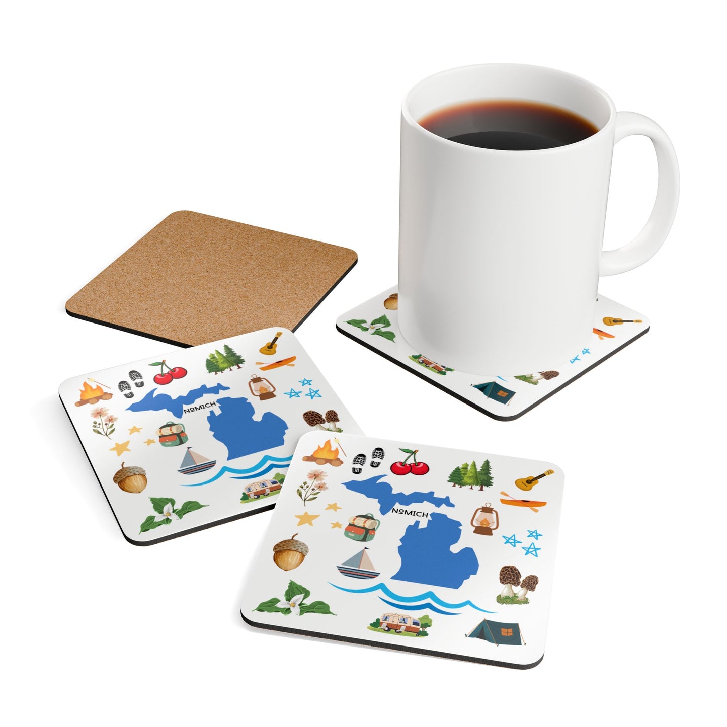 All Things NoMich Coaster Set