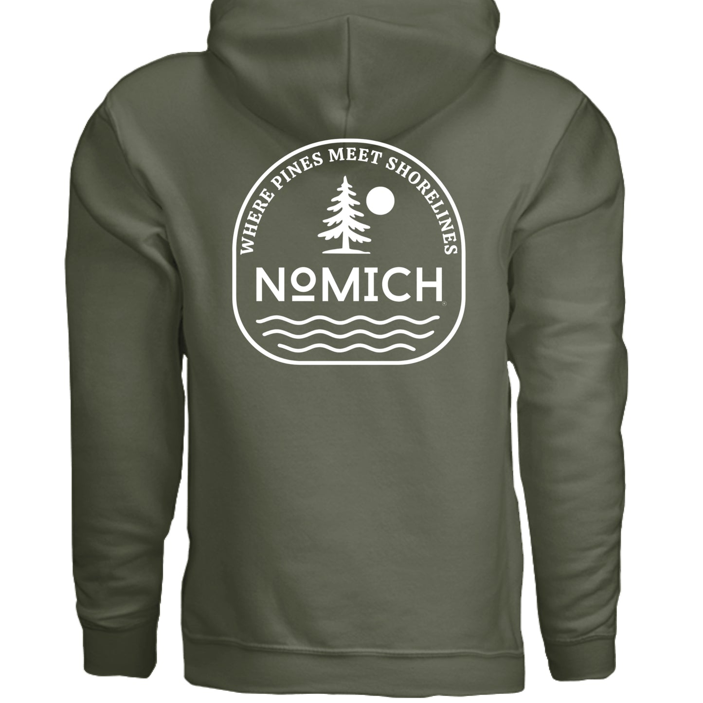 MILITARY GREEN - BACK