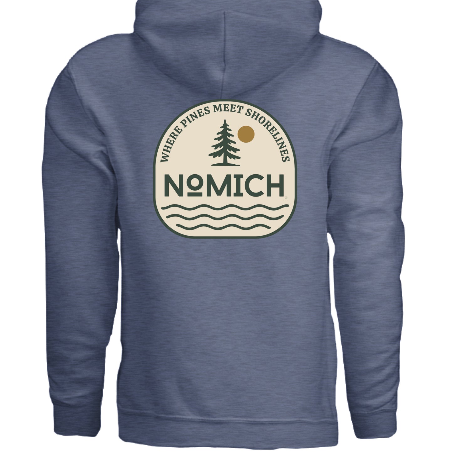 HEATHER NAVY - BACK