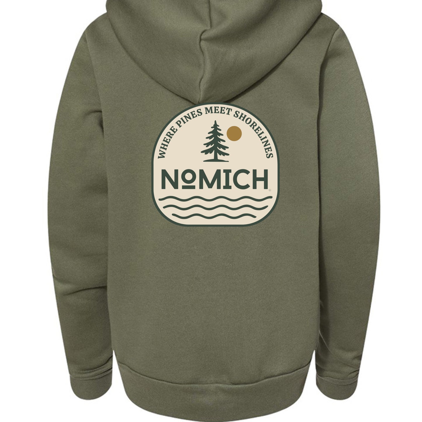 MILITARY GREEN - BACK