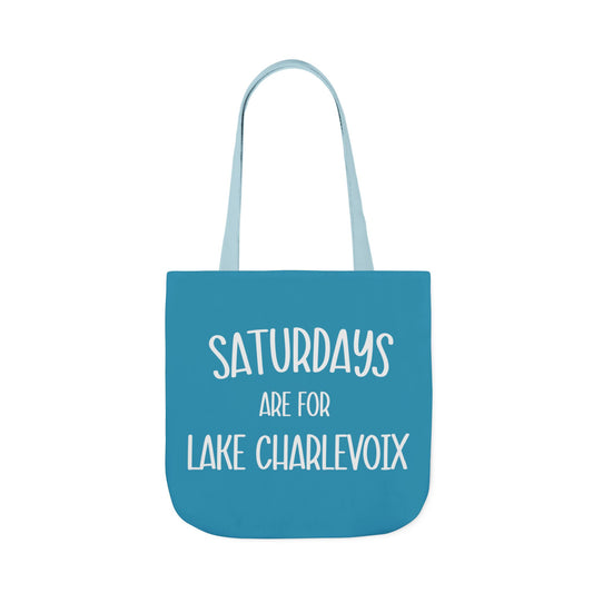 Saturdays Are For Lake Charlevoix Tote Bag