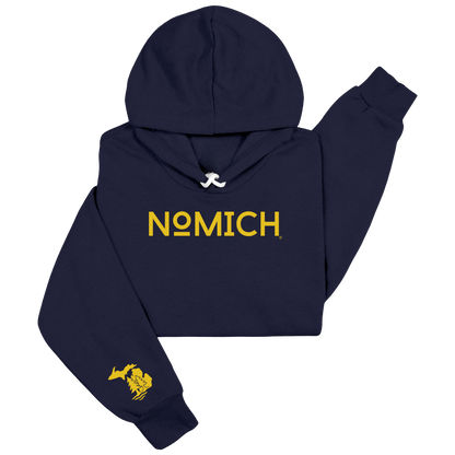 NoMich® Game Day — Navy & Gold Hoodie | NoMich® Front