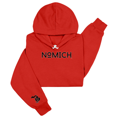NoMich® Game Day — Red & Black Hoodie | NoMich® Front