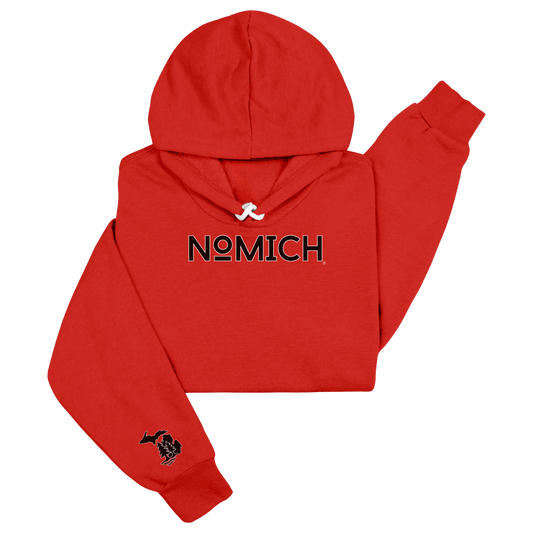 NoMich® Game Day — Red & Black Hoodie | NoMich® Front