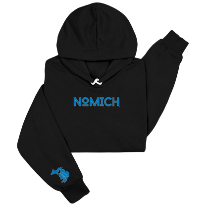 NoMich® Game Day — Black & Blue Hoodie | NoMich® Front