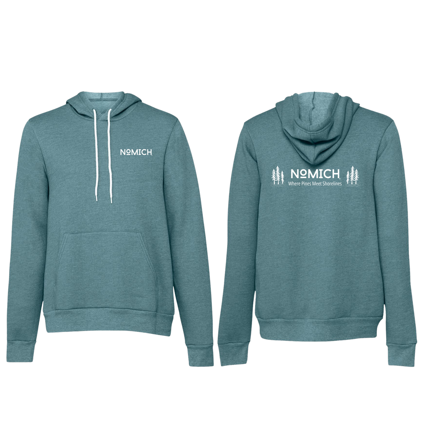 NoMich® Where Pines Meet Shorelines™ Hoodie