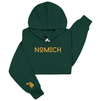 NoMich® Game Day — Green & Gold Hoodie | NoMich® Front