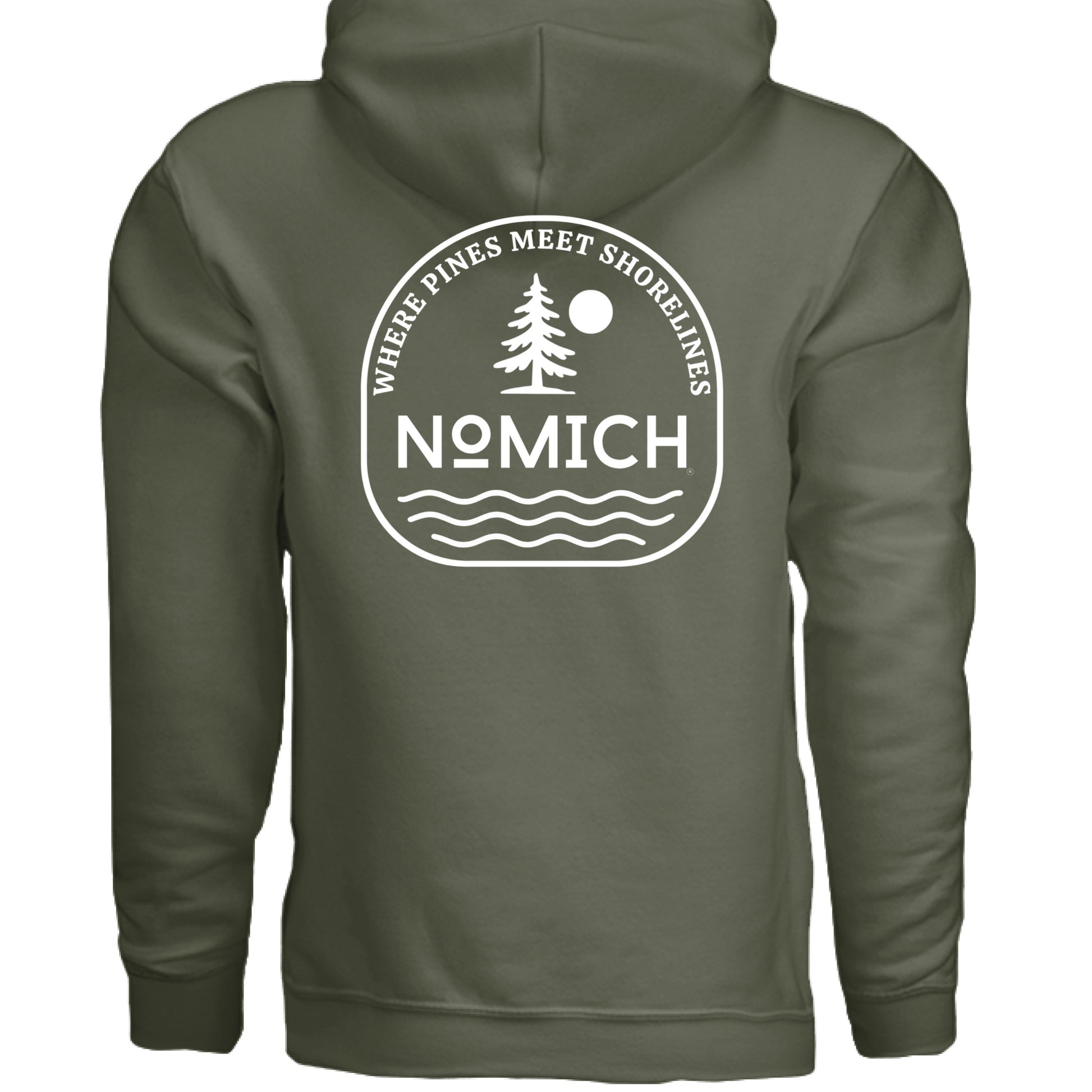 MILITARY GREEN - BACK