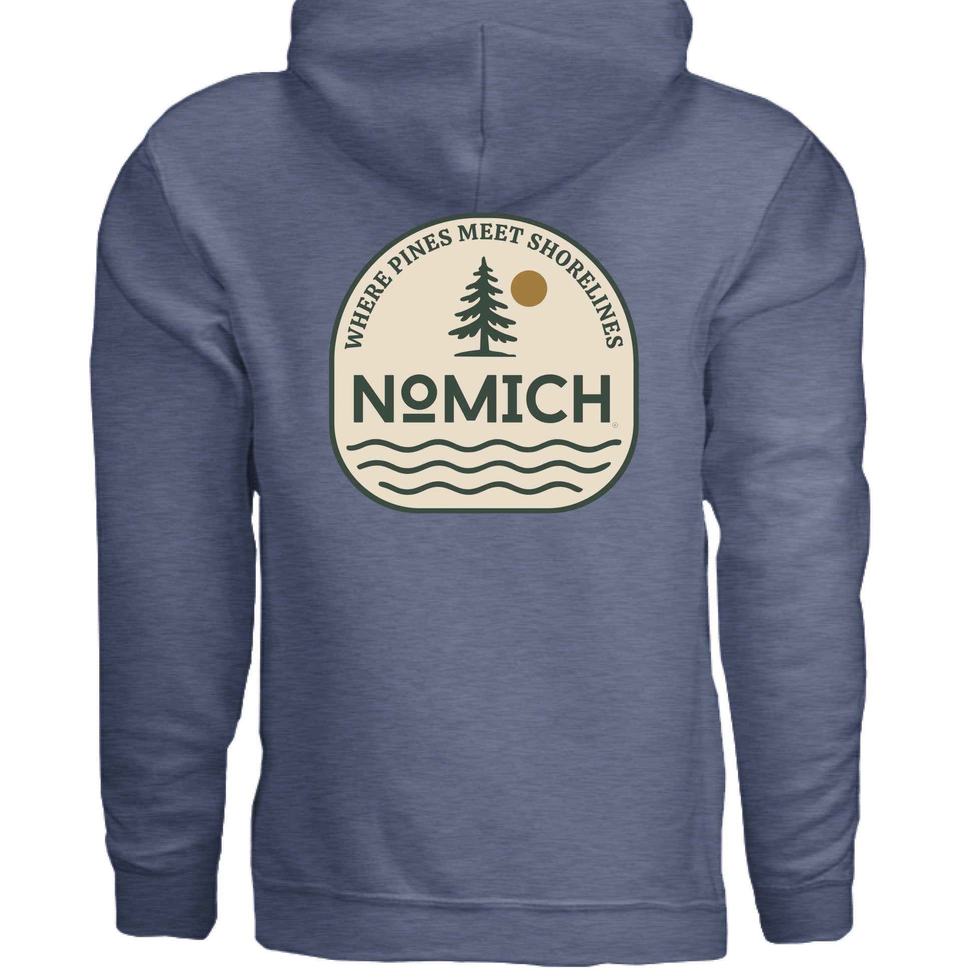 HEATHER NAVY - BACK