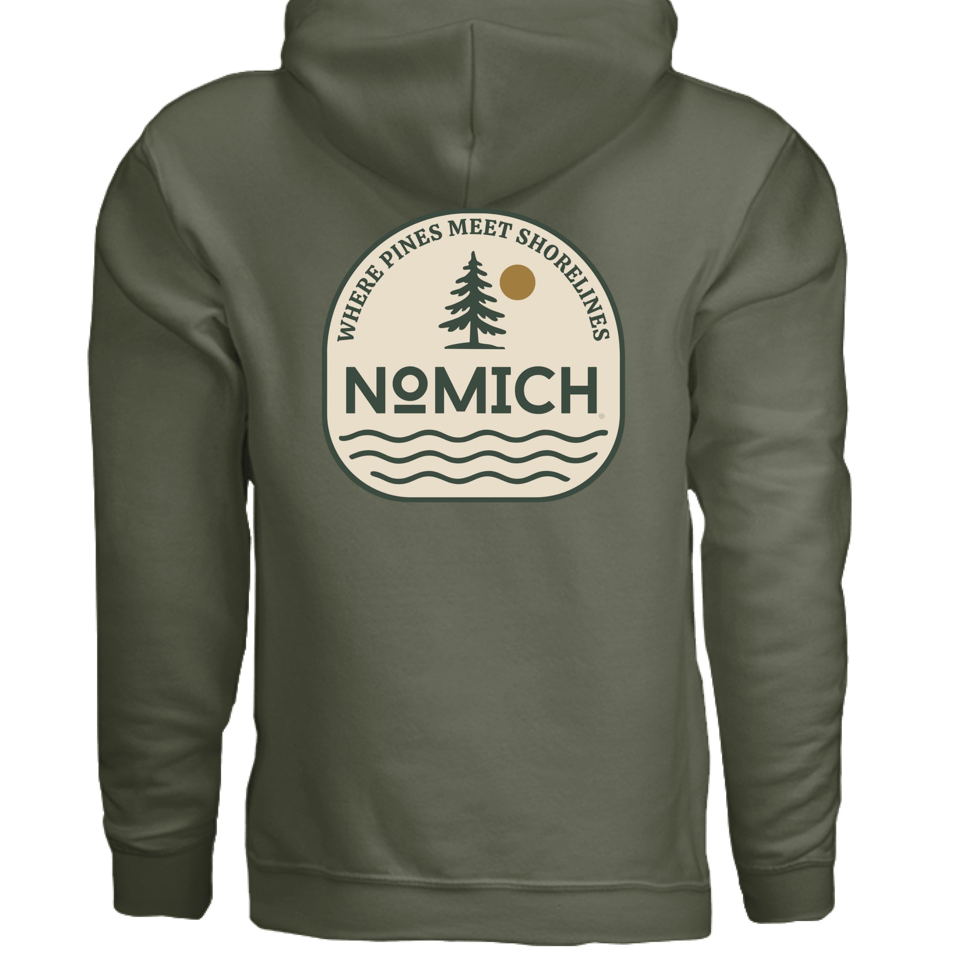 MILITARY GREEN - BACK