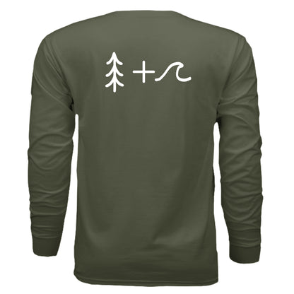 MILITARY GREEN - 3501 - BACK